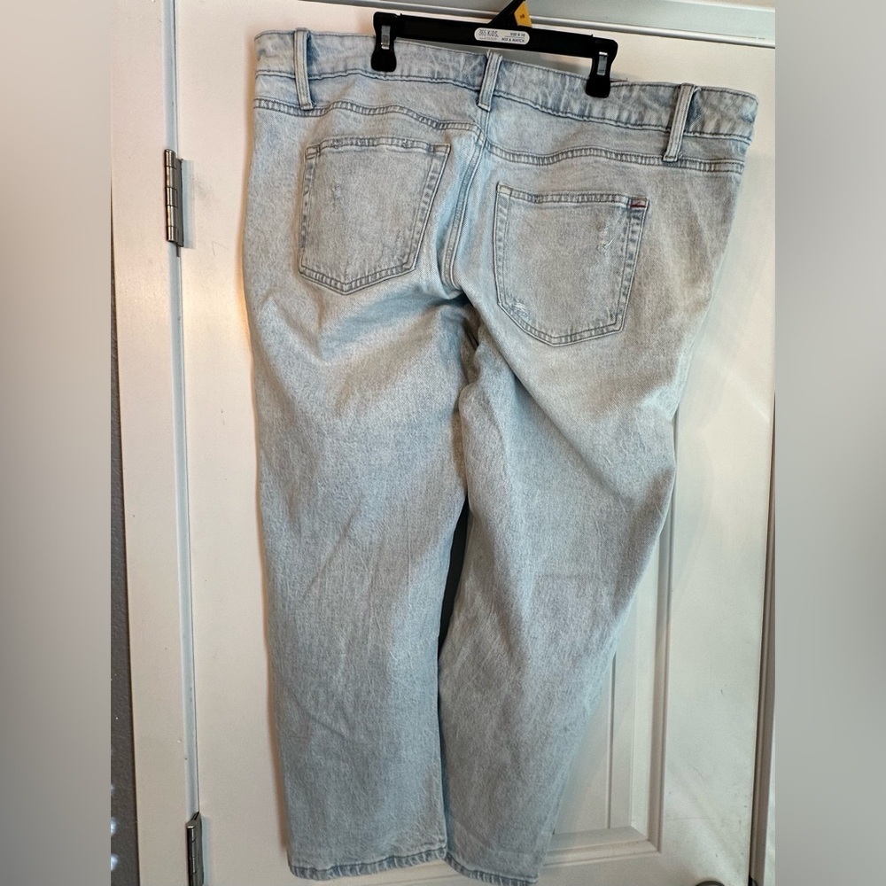 Edgely Light Blue Denim Distressed Jeans - Picture 2 of 9